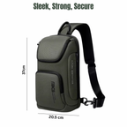 HUPLA Premium Utility Sling Backpack – Urban Edge Edition.