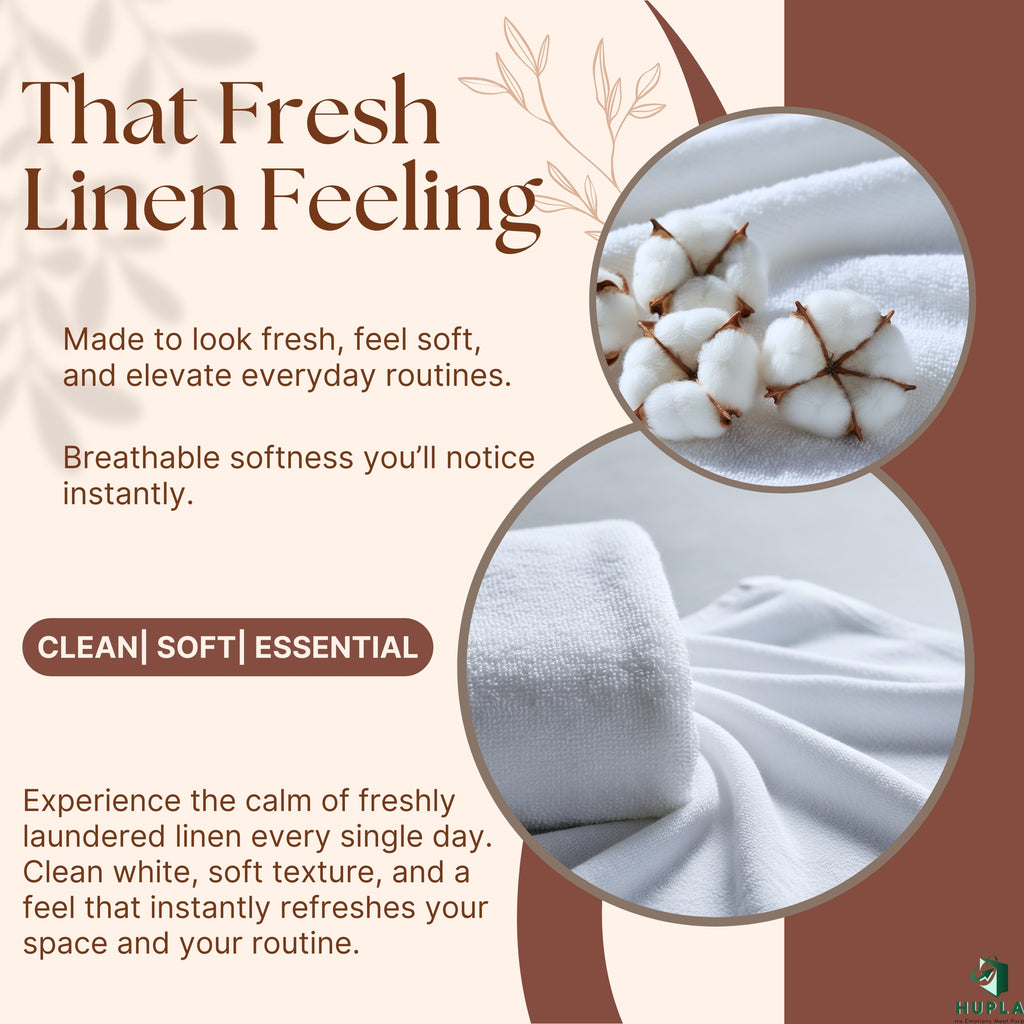Premium Cotton Towel Set (1 Bath Towel + 1 Hand Towel) | Ultra Soft & Highly Absorbent Premium Cotton Towel Set | 1 Bath Towel + 1 Hand Towel | Ultra Soft & Absorbent