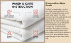 HUPLA Premium Cotton Towel Set (3 Pieces) – 2 Bath Towels (75 × 150 cm) + 1 Hand Towel (41 × 63 cm) | Ultra Soft, Super Absorbent, Hotel Quality | White HUPLA Premium Cotton Towel Set | 2 Bath Towels + 1 Hand Towel | Ultra Soft White Towels