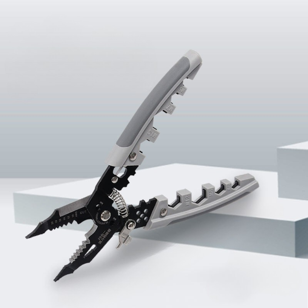 28-in-1 Multi-Function Wire Stripper | Crimping, Cutting & Pliers Tool for Electricians