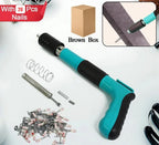 Manual Steel Nail Gun Tool Kit with 20 Nails | Concrete Wall Fastening Tool Manual Steel Nail Gun Tool Kit with 20 Nails | Heavy Duty Concrete Wall Fastening Tool