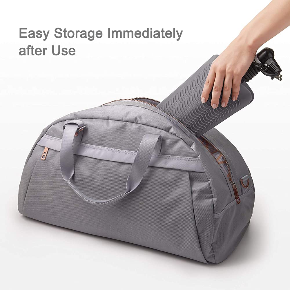 Compact Travel-Friendly Hair Tool Mat for Straighteners and Curlers