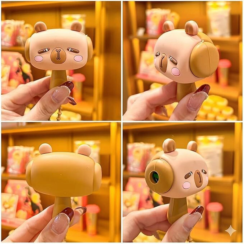 3D Cartoon Animal silicone hammer shape Keychain (Single Piece - Random Design)