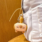 3D Cartoon Animal silicone hammer shape Keychain (Single Piece - Random Design)