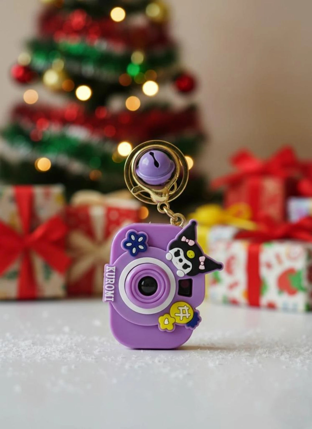 Mini Unicorn Rainbow Projection Camera Keychain – Interactive Light-Up Toy & Bag Charm