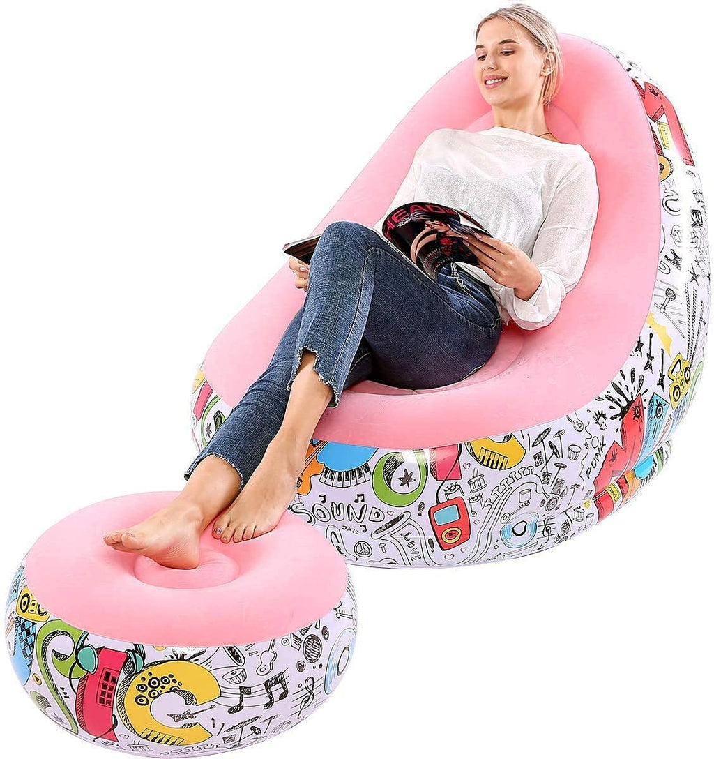 Ergonomic Inflatable Chair Set with Stylish Design