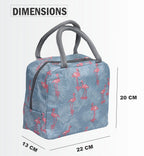 Insulated Lunch Bag with Spacious Storage & Double Handles – Portable Thermal Food Storage Bag for Office, School & Travel