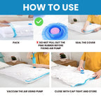 How to Use Vacuum Storage Bags Step by Step