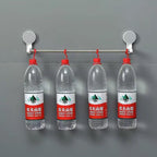 No Drill Bathroom Towel Holder Stick-On Wall Organizer