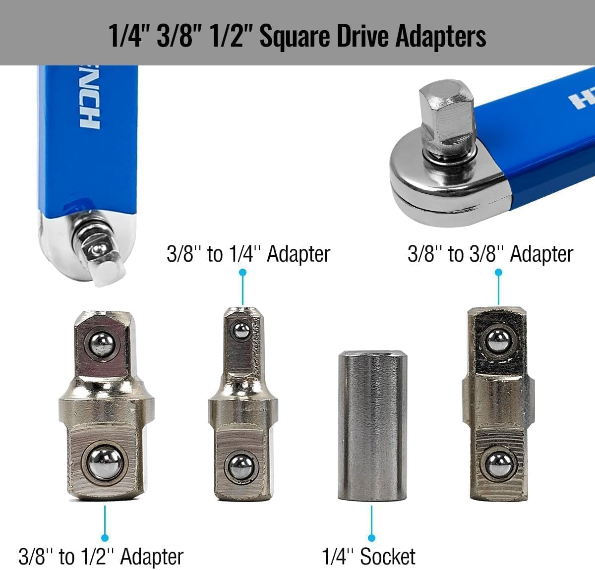Side view of offset extension wrench showing durable build