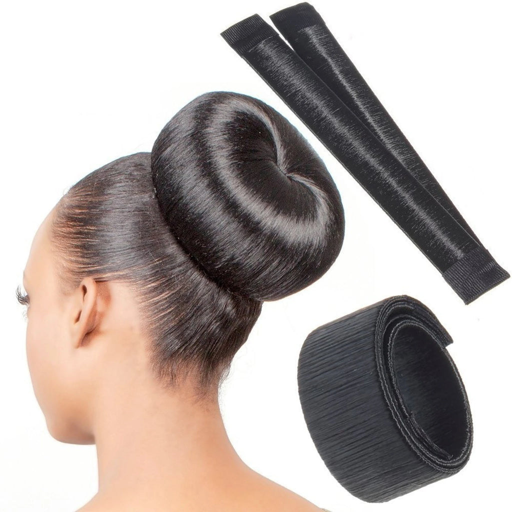 6-Piece Hair Styling Tool Set for Women – Hair Bun Maker, Hair Loop Tool, Sectioning Tool & Styling Comb