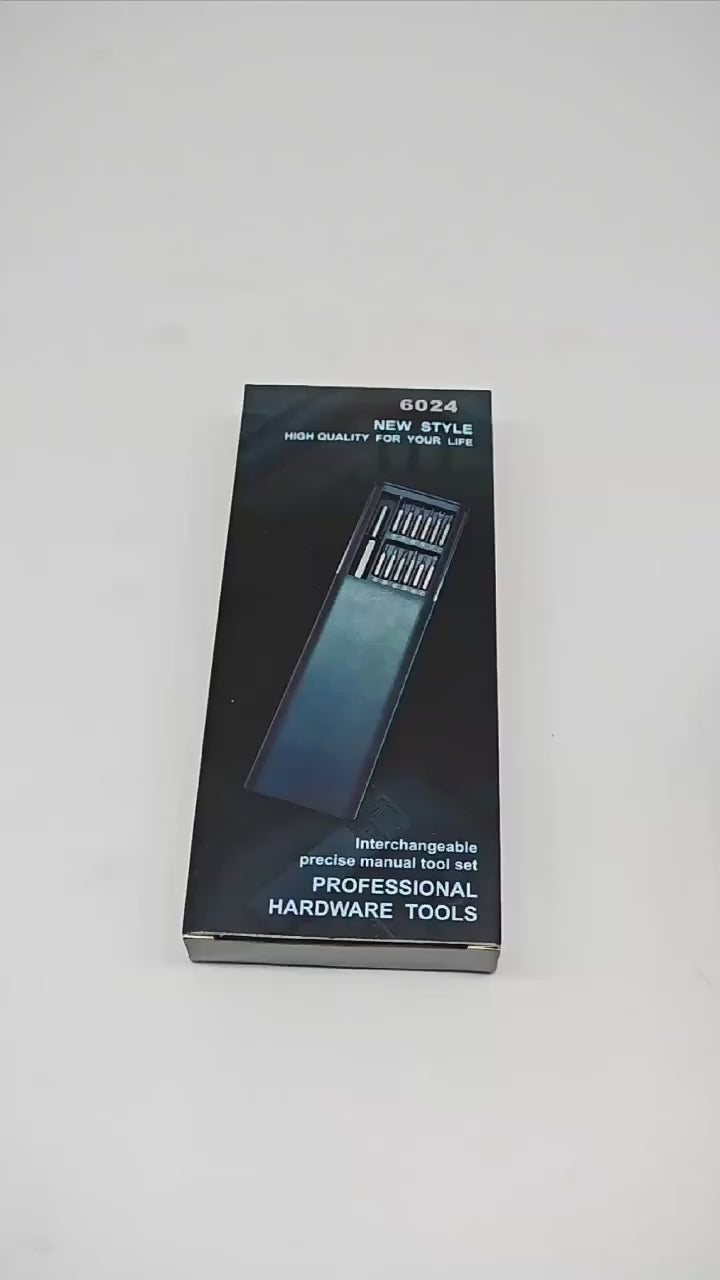 HUPLA 24-in-1 Precision Screwdriver Set | Portable Utility Repair Kit for Mobile, Laptop, Watch & Electronics | Magnetic Bits Toolkit