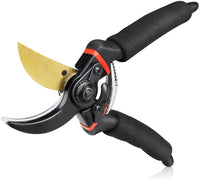 Professional Garden Pruning Shears Color : Black | Heavy-Duty Bypass Cutter for Plants, Flowers & Branches