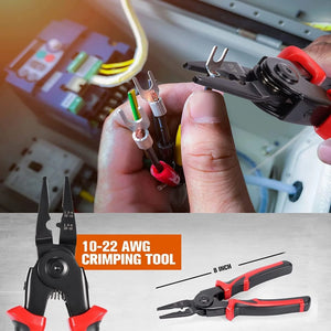 sheet metal shear plier cutting up to 19 gauge metal
