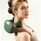 Skin friendly silicone massage heads for neck and shoulder massager