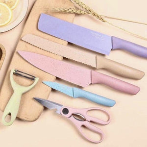 Stainless Steel Chef Knife Set for Home Kitchen