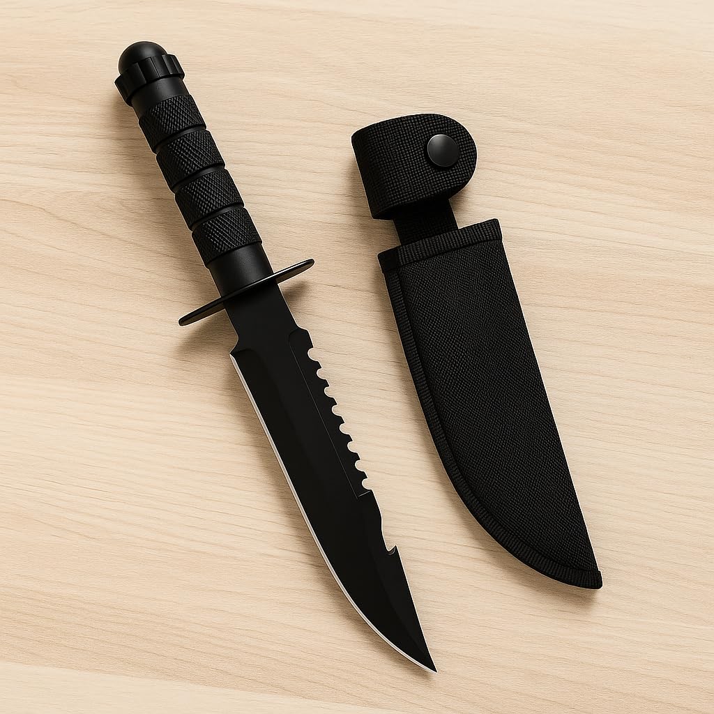 Utility knife size dimensions showing blade and handle measurements