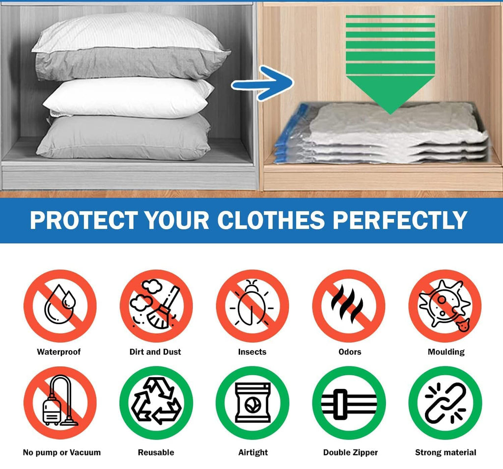 Waterproof Airtight Vacuum Bags for Home Storage